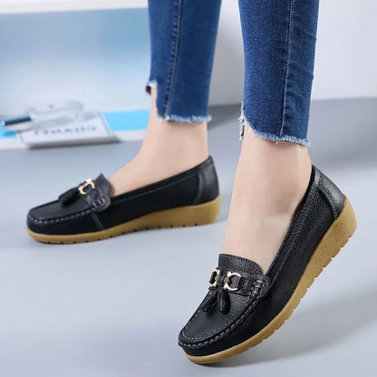 Orthopedic Leather Moccasin