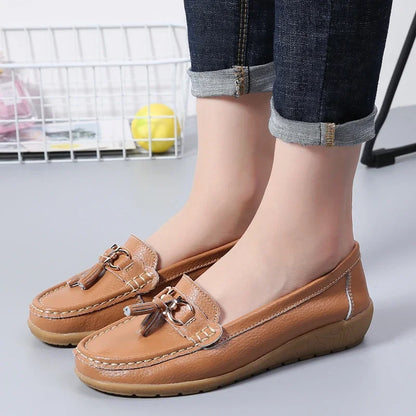 Orthopedic Leather Moccasin