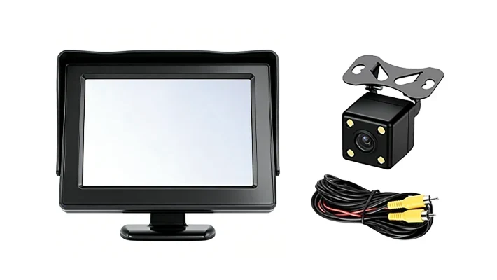 VisionRide – Smart Car Display with Auto Reverse Feature