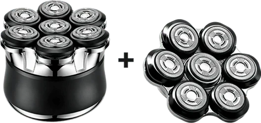 HydroCut – Waterproof Electric Rotary Shaver