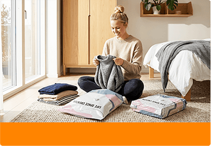 VacuFlex – No-Pump Closet Organizer Bags