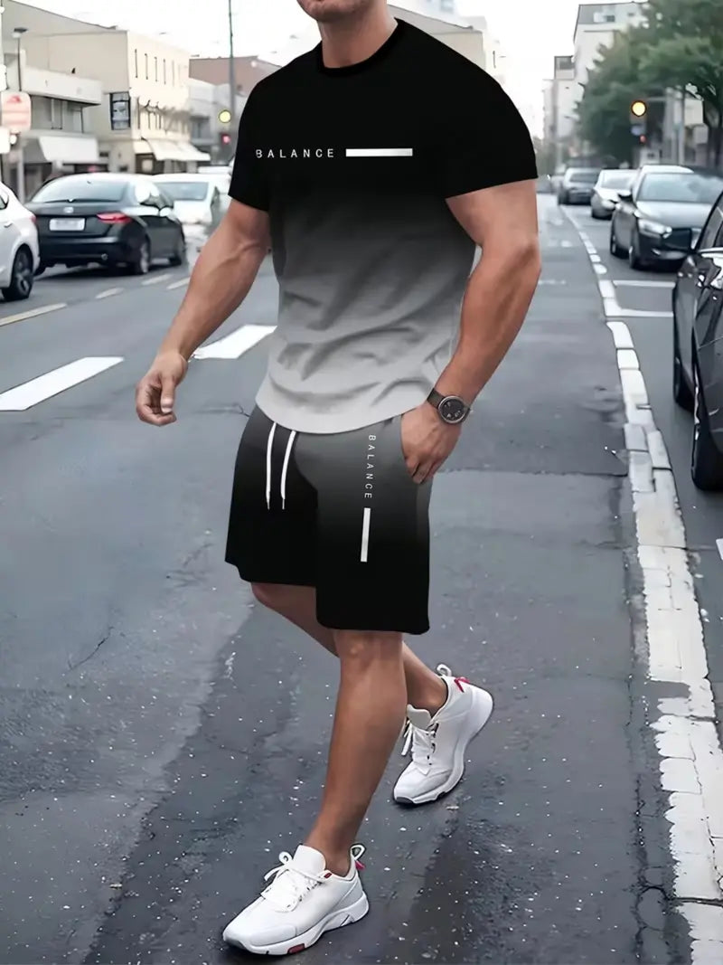 AeroFit - Men’s Gradient 2-Piece Set Tracksuit