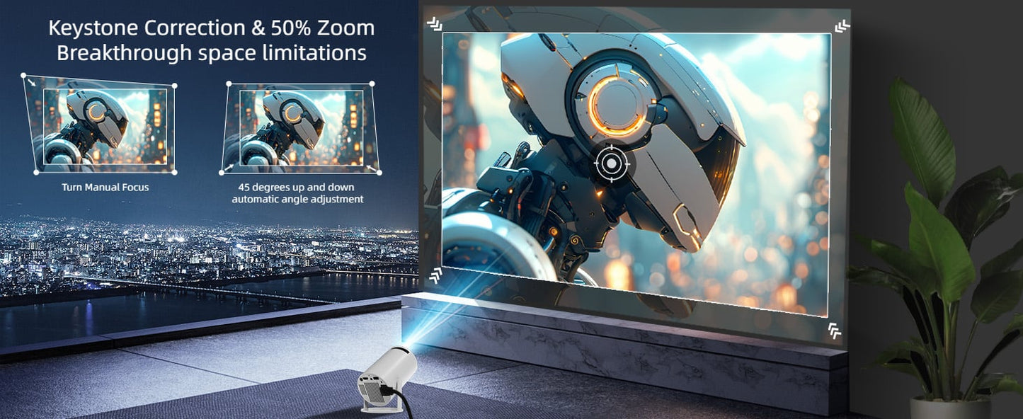 SkyBeam - Wireless Smart Game Projector – Big Screen Fun Anywhere