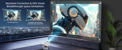 SkyBeam - Wireless Smart Game Projector – Big Screen Fun Anywhere