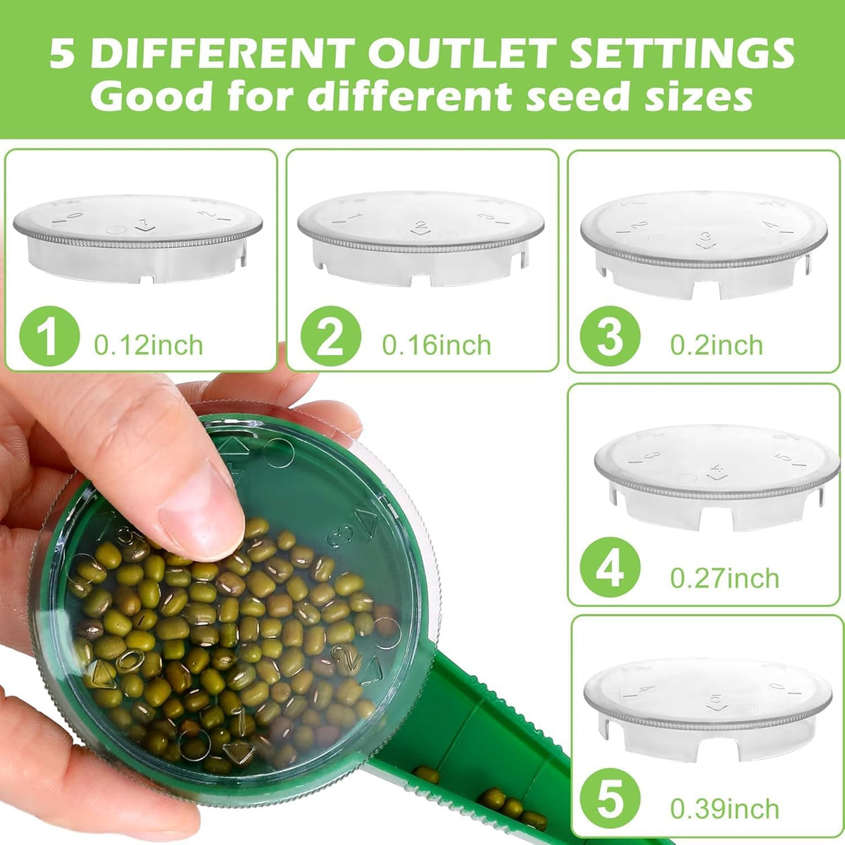 PlantEase – Professional Seed Planting Dibber Tool