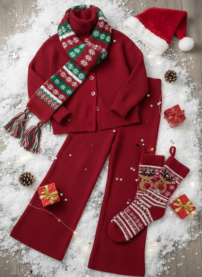 CozyLoom – Two-Piece Knitted Set