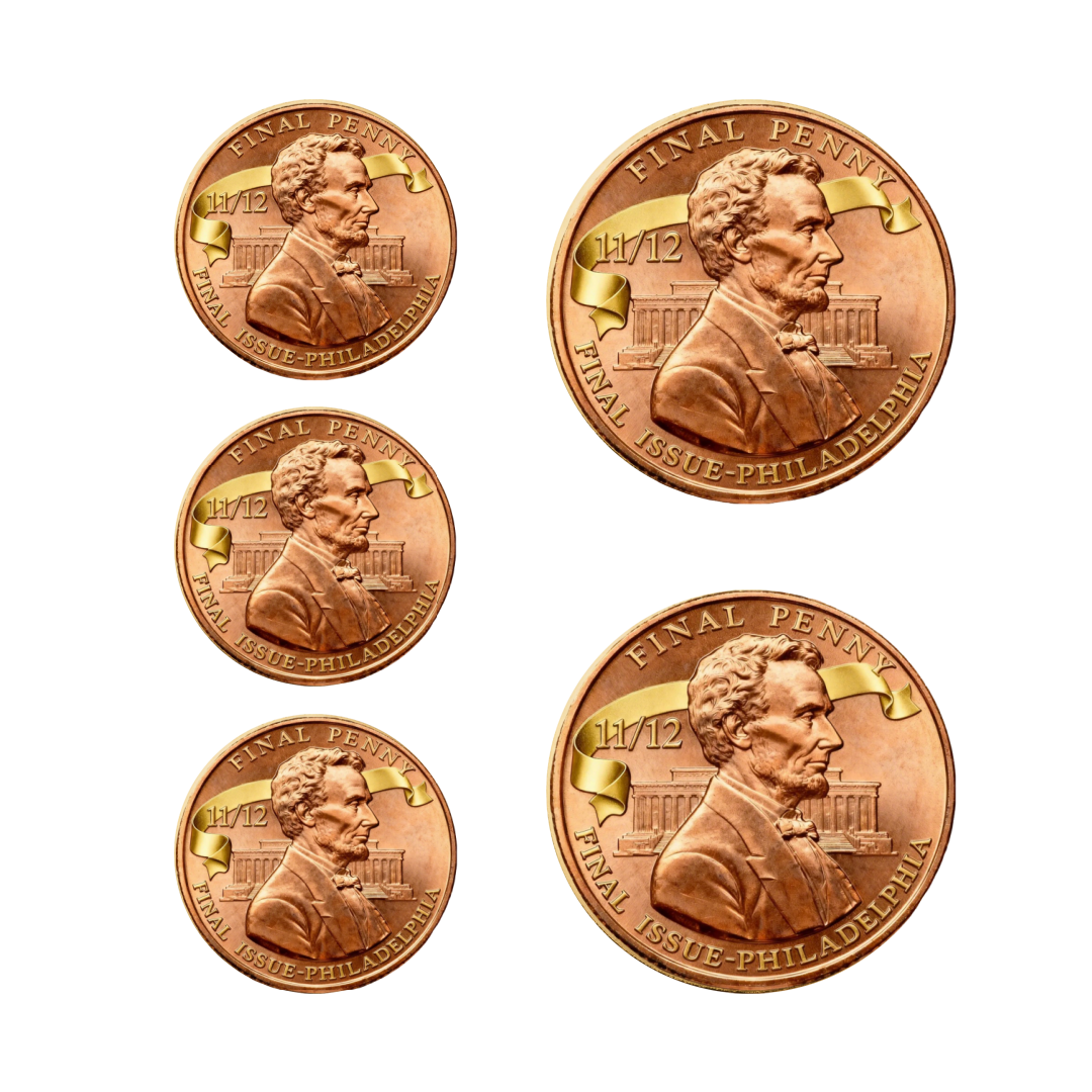 ⏰ Black Friday Limited-Time Offer-Lincoln Final Penny – 11/12 Philadelphia Mint Limited Edition Collectible Coin