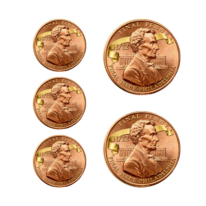 ⏰ Black Friday Limited-Time Offer-Lincoln Final Penny – 11/12 Philadelphia Mint Limited Edition Collectible Coin