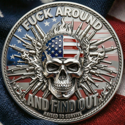 BattleMark – American Skull Tactical Coin