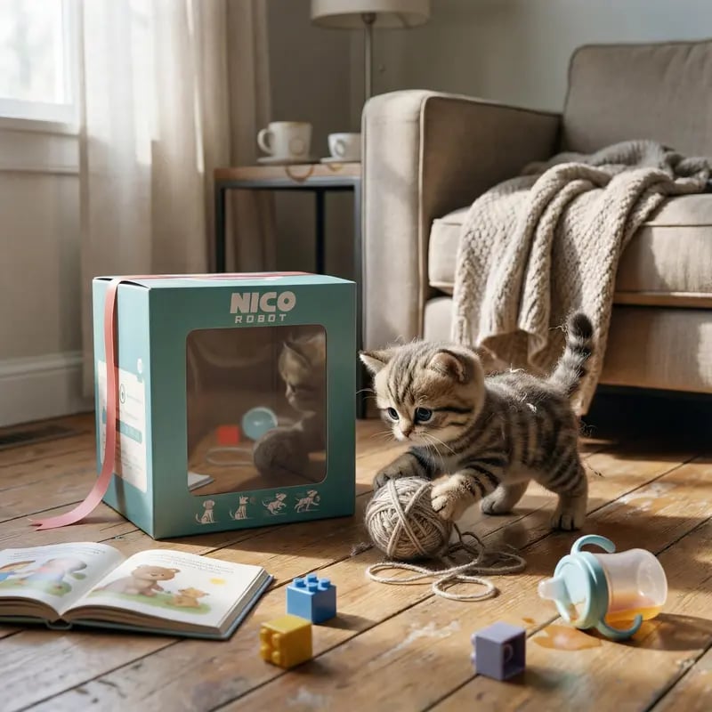 RoboPaws – Interactive Walking Robotic Cat Toy