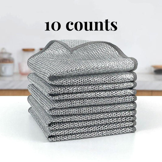SilverScrub – Non-Scratch Mesh Cleaning Dishcloths