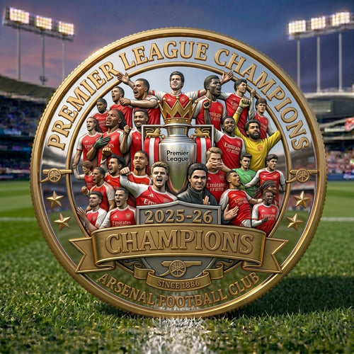 ArsenalVault – 2025–26 Premier League Winners Coin