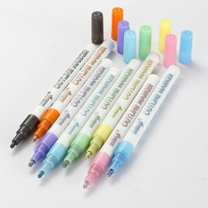 ShimmerStroke – Dual Tone Marker Set