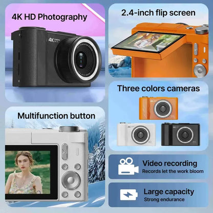 SnapMaster – High-Resolution 4K Digital Camera