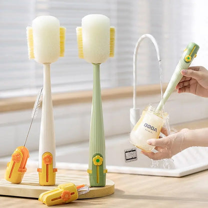 BrushPro | Versatile 5-in-1 Bottle Cleaning Brush