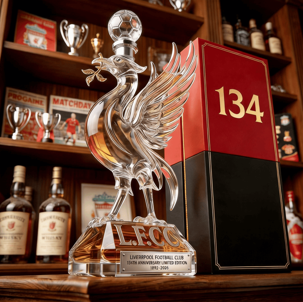 SpiritHonor – Anniversary Crystal Whiskey Decanter