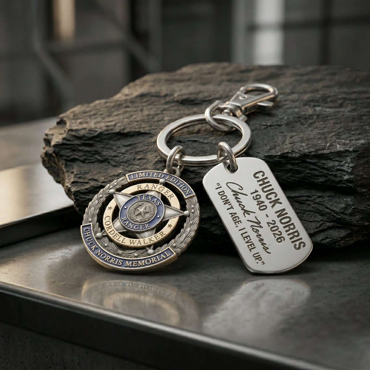 ValorWest – Cordell Inspired Ranger Memorial Pin