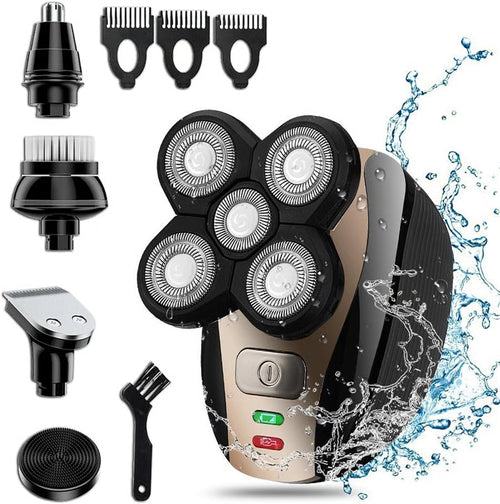 GroomFlex | 5-in-1 4D Electric Shaver Kit