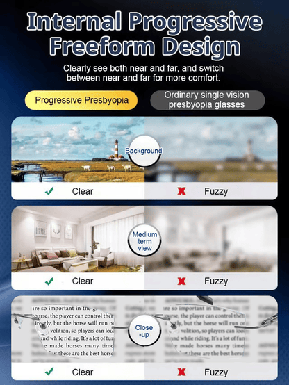 EyeGuard – Adaptive Blue Light Blocking Presbyopia Glasses