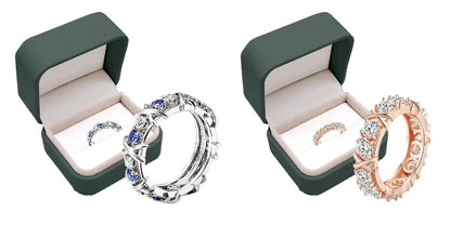 Moissanova – Magnetology Moissanite Diamond Ring