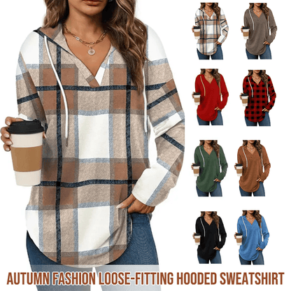 CozyCore | Loose-Fit Hooded Sweatshirt