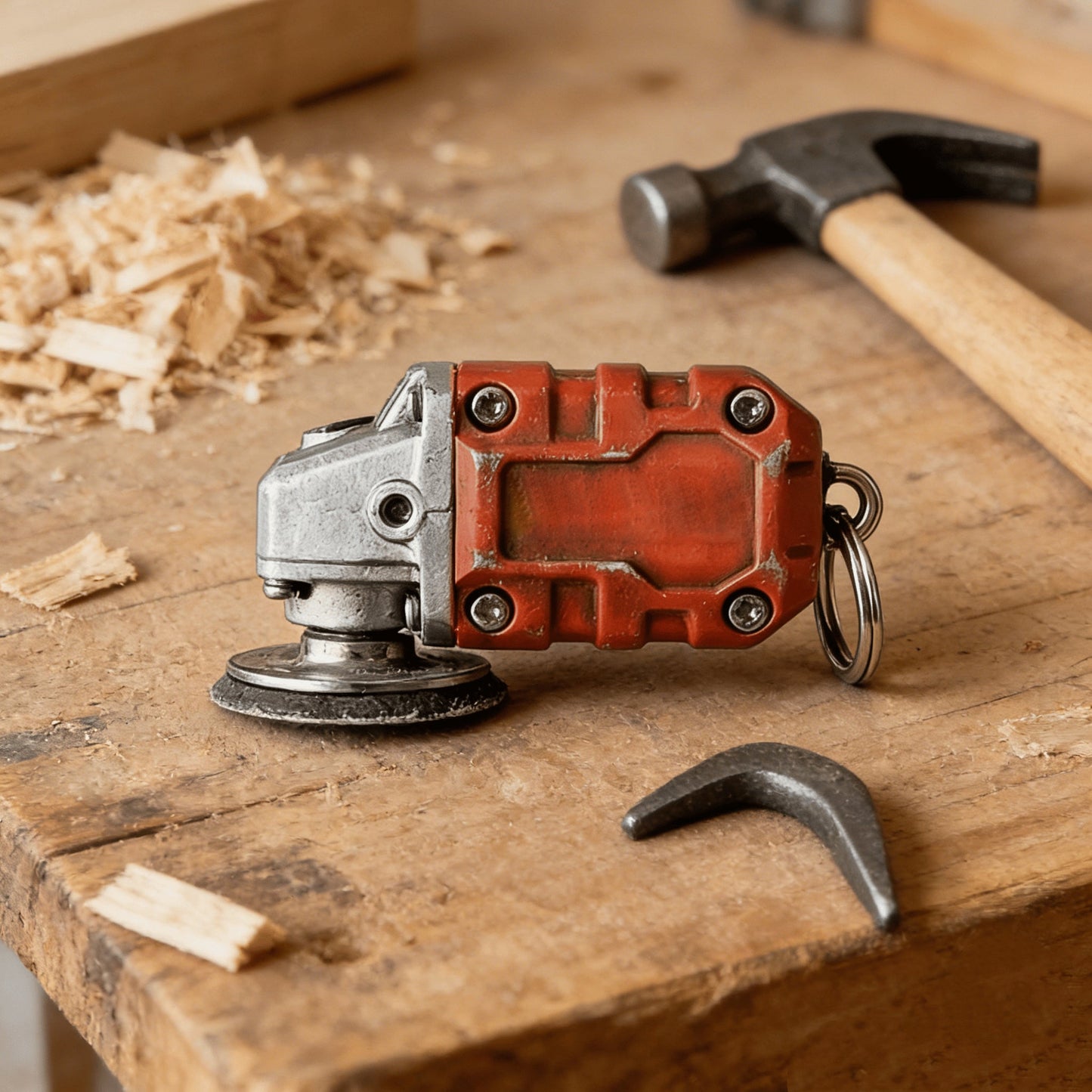 🛠️2-in-1 Mini Grinder Keychain