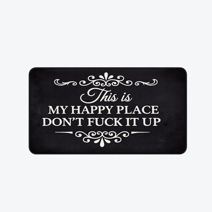 JoyNest – “This Is My Happy Place” Door Mat