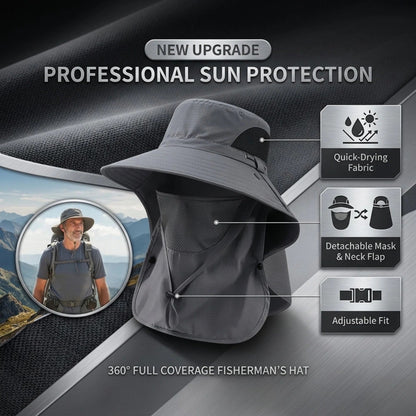 CatchSafe – All Weather Fishing Face Cover & Neck Guard