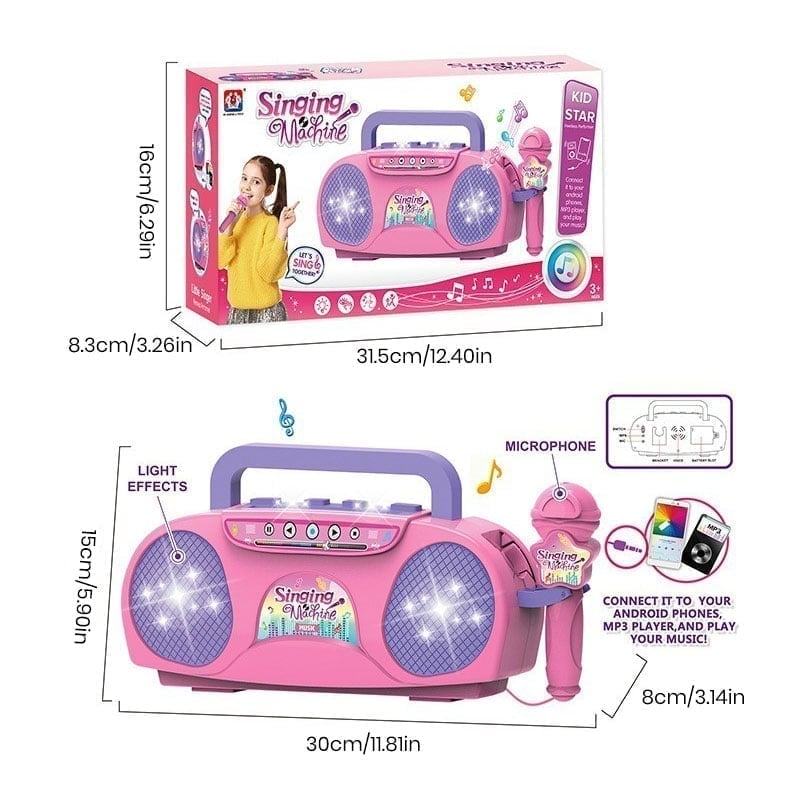 FunVoice – Kids Microphone with Stable Stand