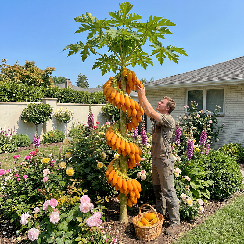 DragonHarvest – Rare Dragon Claw Papaya Seedlings