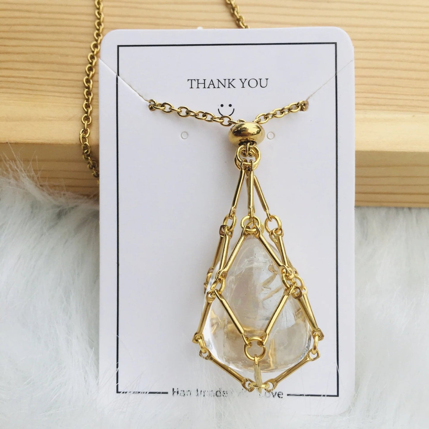SoulBound - Natural Healing Crystal Necklace