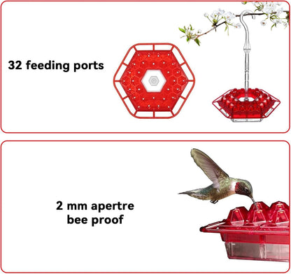 BirdBliss - Hanging Hummingbird Feeder