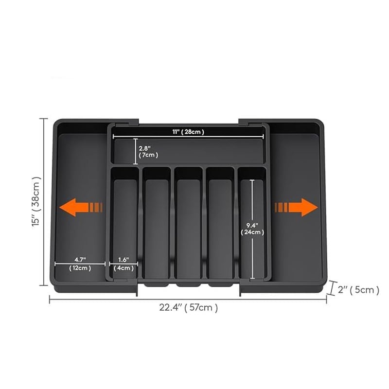 TidyChef – Expandable Kitchen Cutlery Organizer