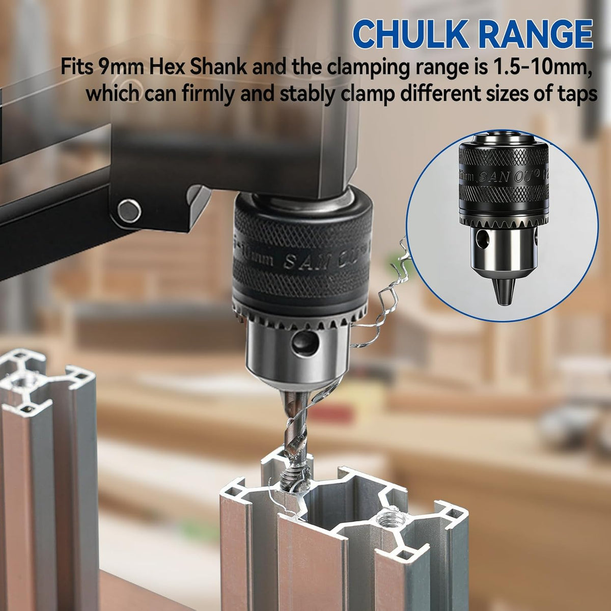 TapXpress – Light Duty Electric Drill Tapping Stand