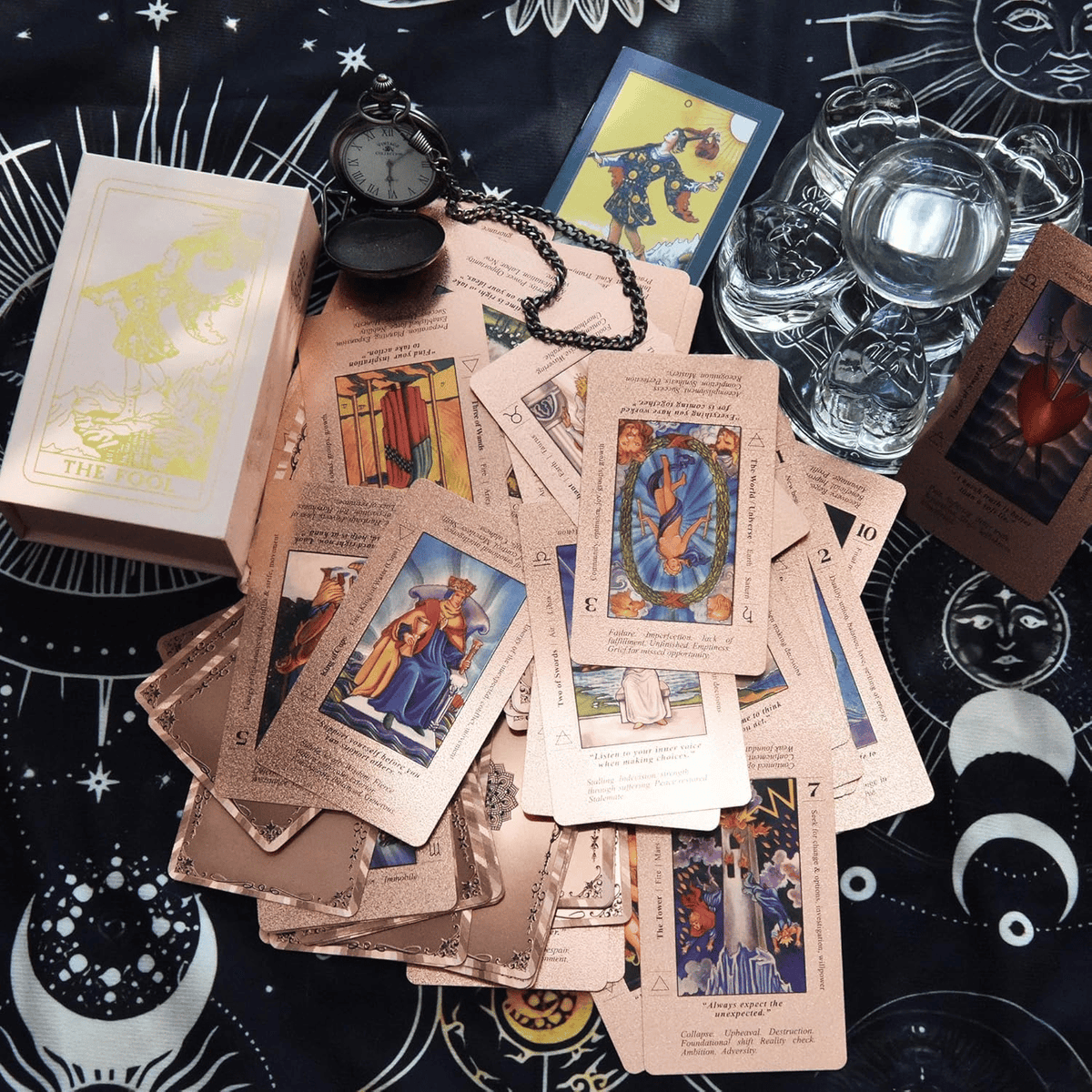 MysticFlow – Guided Tarot Card Set
