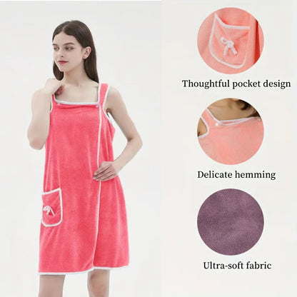 FreshFit – Women's Wearable Spa Towel Wrap