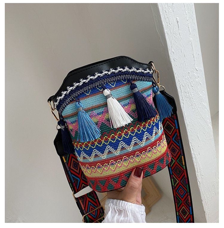 WovenRelic - Vintage Craft Shoulder Bag