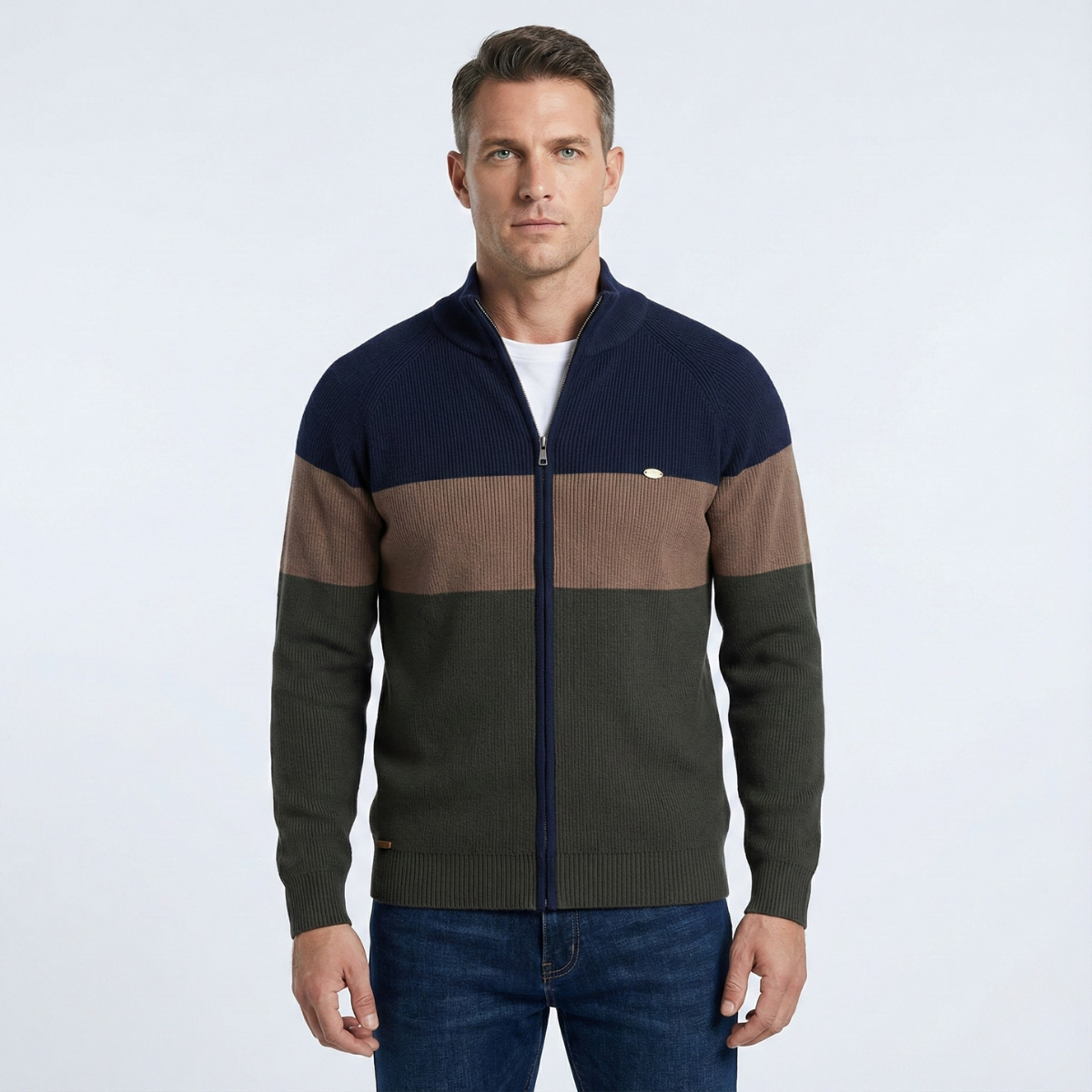 Edy Autumn Zipped Cardigan