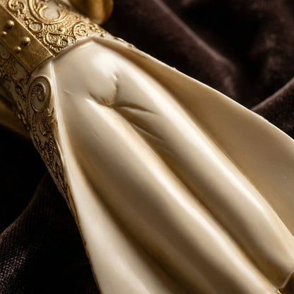 RoyalWhisk – Gold Trim Rabbit Figurine