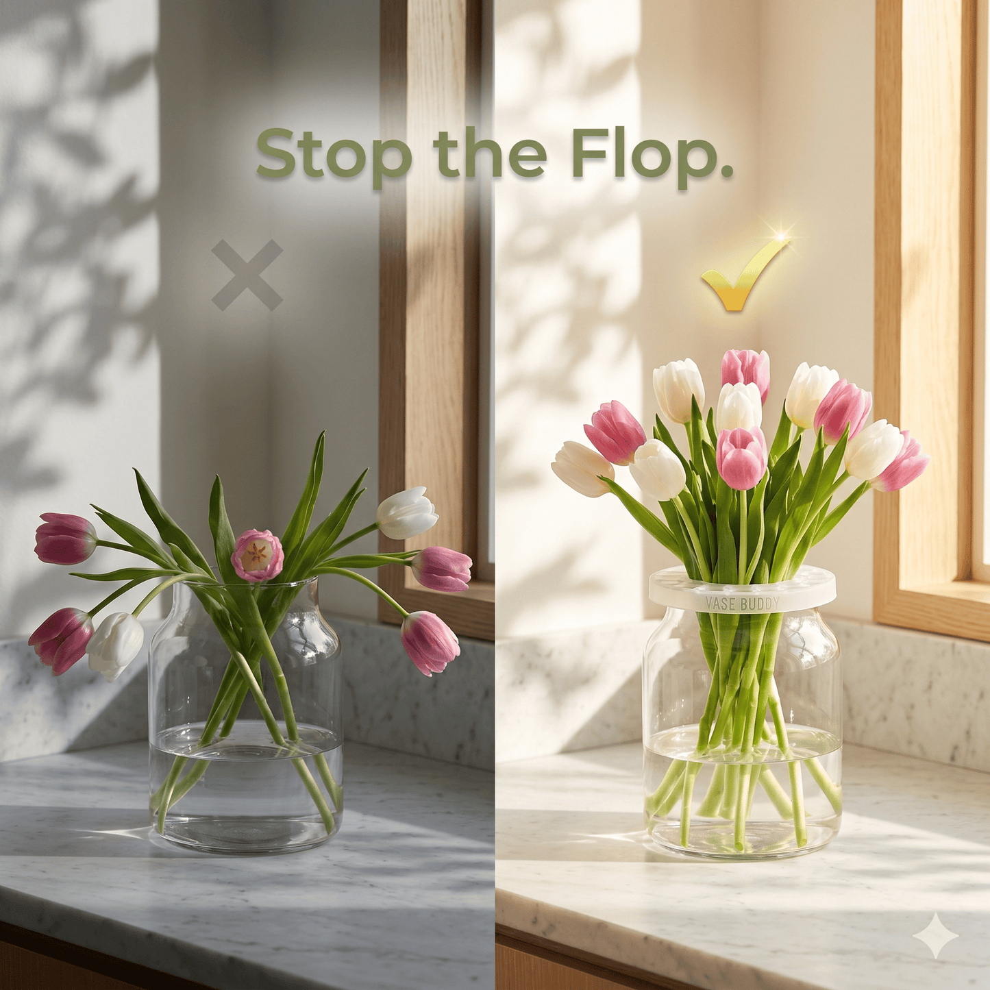 BloomGrid – Reusable Silicone Flower Arranging Grid