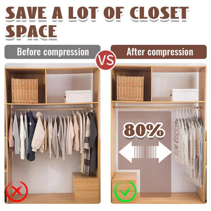 VacuHang – Space-Saving Hanging Vacuum Storage Bags