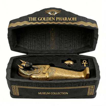 PharaohGuard – Golden Anubis Sarcophagus Collection