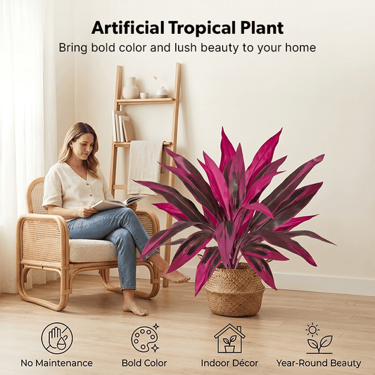 OasisLeaf – Artificial Indoor Tropical Plant