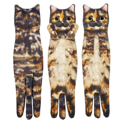 PurrSoft – Cute Cat Microfiber Hand Towel