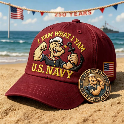 ValorMint – U.S. Navy Commemorative Cap & Coin Set
