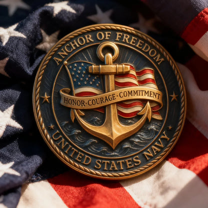 ValorMint – U.S. Navy Commemorative Cap & Coin Set