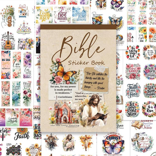 FaithGlow - Inspirational Bible Sticker Set