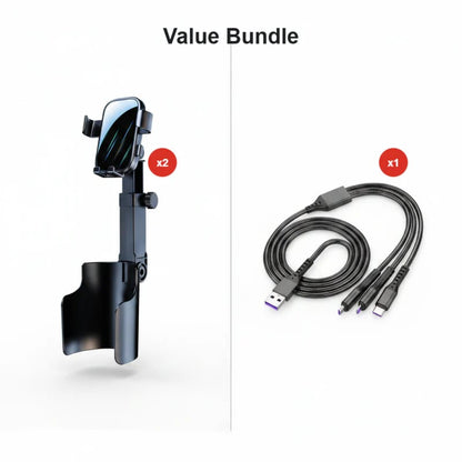 AutoGrip – Universal 360° Car Cup Phone Holder