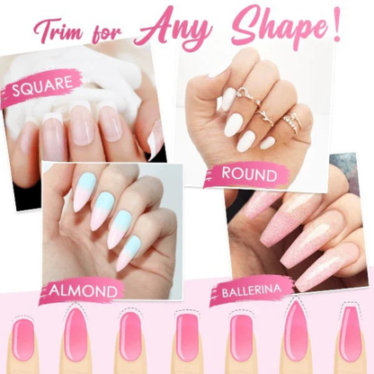 SilkGlow - Nail Extension Fiberglass Kit (10PCS)