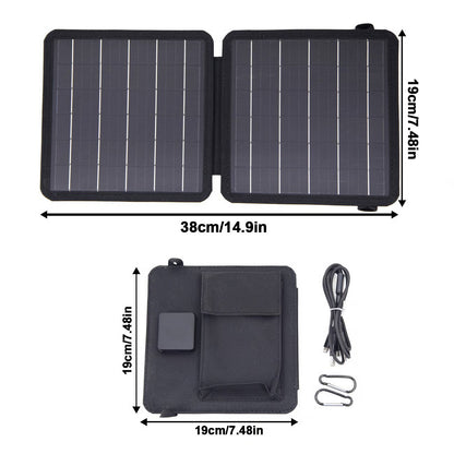 EcoSun – Solar Powered Folding Travel Bag